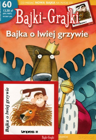 Bajka o lwiej grzywie [AUDIOBOOK] [CD]