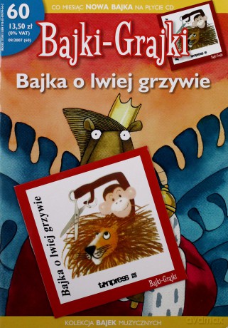 Bajka o lwiej grzywie [AUDIOBOOK] [CD]
