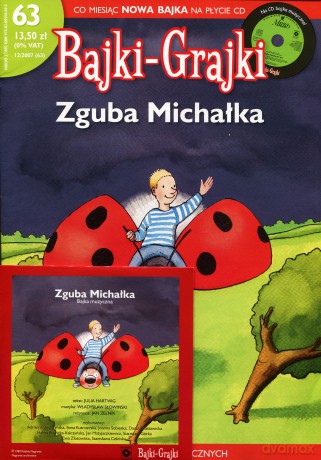 Zguba Michałka [AUDIOBOOK] [CD]