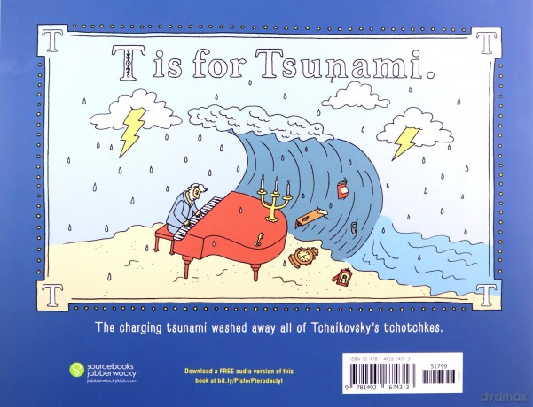 P Is for Pterodactyl: The Worst Alphabet Book Ever - Chris Carpenter [KSIĄŻKA]
