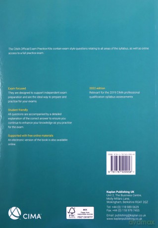 P3 Risk Management - Exam Practice Kit (książka)