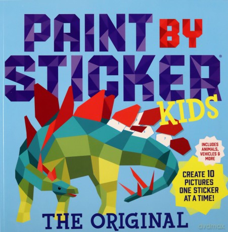 Paint by Sticker Kids: Create 10 Pictures One Sticker at a Time! (Kids Activity Book, Sticker Art, No Mess Activity, Keep Kids Busy) [KSIĄŻKA]
