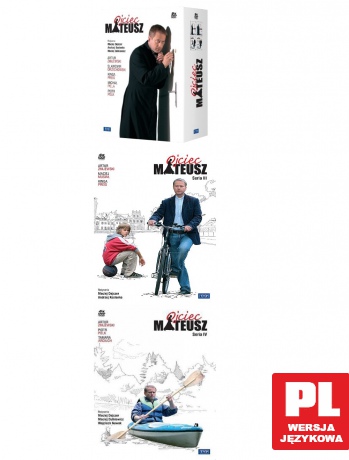 Ojciec Mateusz seria 1+2+3+4 Pakiet [17DVD]