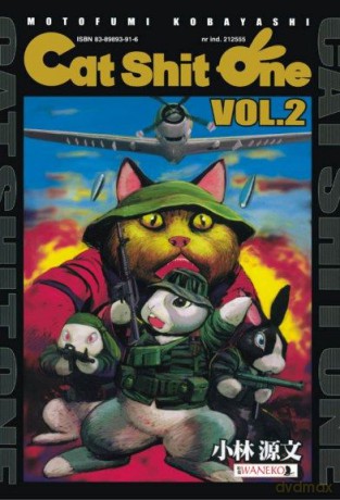 Cat Shit One tom 2 - Motofumi Kobayashi [KSIĄŻKA]