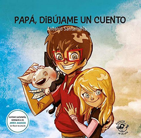 Papa, dibújame un cuento - Antonio Santamaría [KSIĄŻKA]