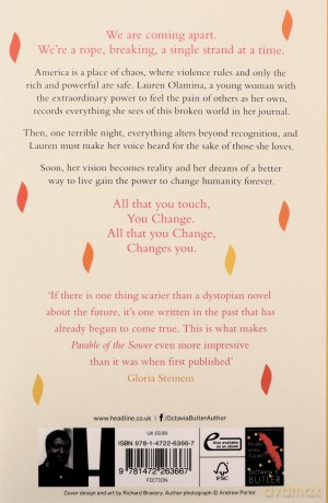 Parable of the Sower: the New York Times bestseller - Octavia E. Butler [KSIĄŻKA]