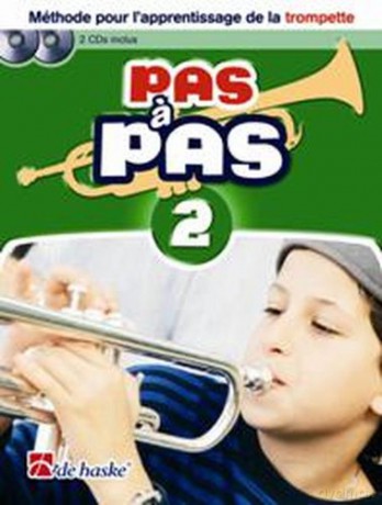 Pas a Pas 2 Trompette: MeThode Pour l'Apprentissage De La Trompette - Jaap Kastelein [KSIĄŻKA]