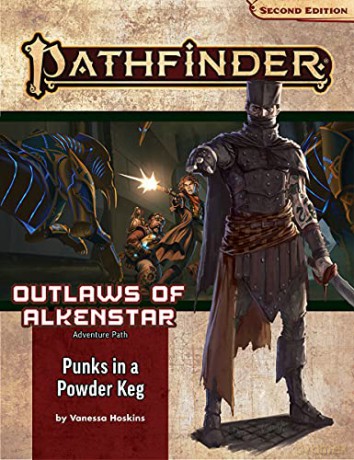 Pathfinder Adventure Path: Punks in a Powderkeg (Outlaws of Alkenstar 1 of 3) (P2) (Pathfinder Adventure Path: Outlaws of Alkenstar, 178) - Vanessa Hoskins [KSIĄŻKA]
