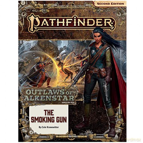 Pathfinder Adventure Path: The Smoking Gun (Outlaws of Alkenstar 3 of 3) (P2) (Pathfinder Adventure Path: Outlaws of Alkenstar) - Cole Kronewitter [KSIĄŻKA]