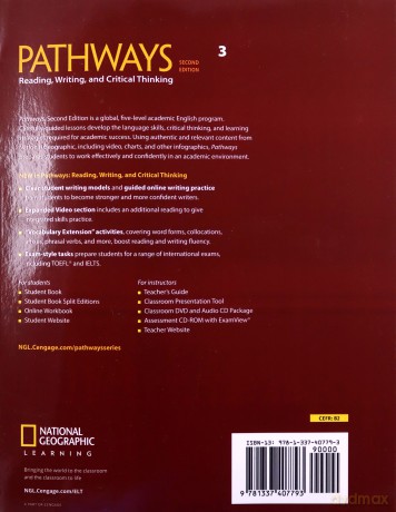 Pathways: Reading, Writing, and Critical Thinking 3 - Laurie Blass [KSIĄŻKA]