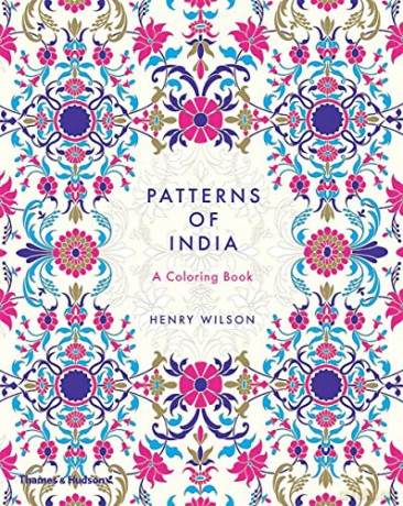 Patterns of India: A Colouring Book - Henry Wilson [KSIĄŻKA]