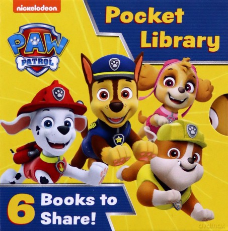 Paw Patrol Pocket Library: The perfect gift for little PAW Patrol fans - Paw Patrol [KSIĄŻKA]