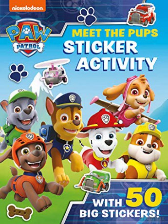 Paw Patrol: Meet the Pups Sticker Activity: A PAWfect gift for PAW Patrol fans! - Paw Patrol [KSIĄŻKA]