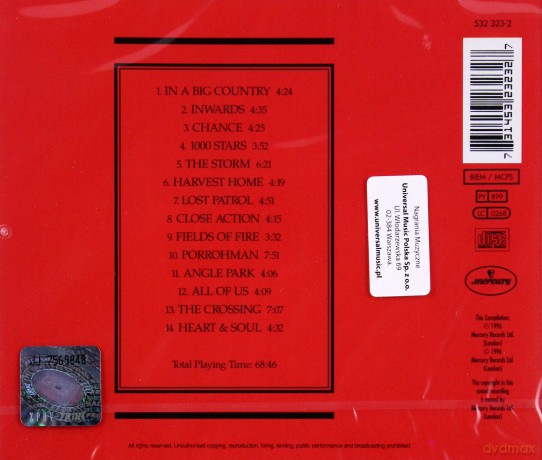 Big Country: The Crossing (Remastered) [CD]