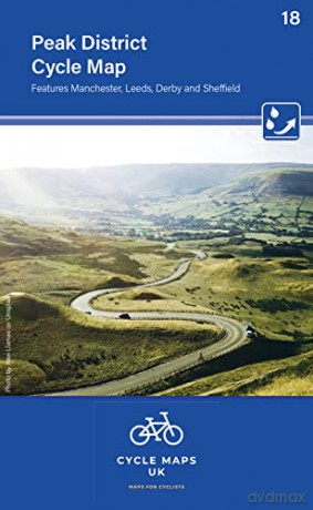 Peak District Cycle Map 18 (Cycle Maps UK) - Cycle Maps UK [KSIĄŻKA]