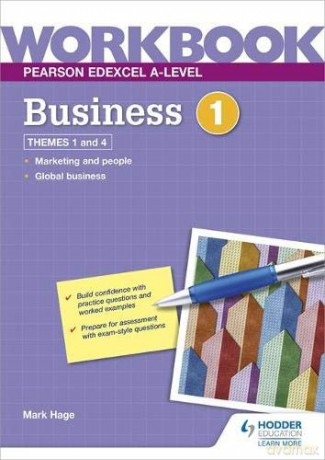 Pearson Edexcel A-Level Business Workbook 1 - Mark Hage [KSIĄŻKA]
