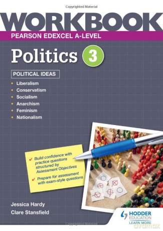 Pearson Edexcel A-level Politics Workbook 3: Political Ideas - Jessica Hardy [KSIĄŻKA]
