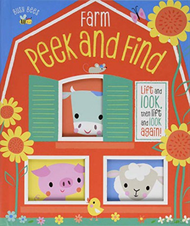 Peek and Find Farm (Busy Bees) - Make Believe Ideas [KSIĄŻKA]