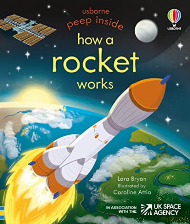 Peep Inside How a Rocket Works - Lara Bryan [KSIĄŻKA]