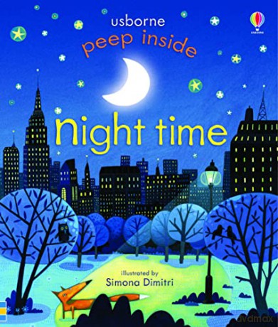 Peep Inside Night-Time: 1 - Anna Milbourne [KSIĄŻKA]