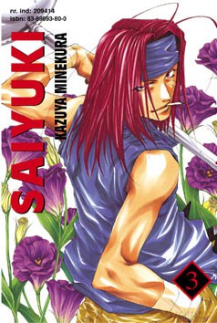 Saiyuki Tom 3 - Kazuya Minekura [KOMIKS]