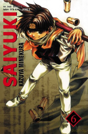 Saiyuki tom 6 -  Kazuya Minakura [KSIĄŻKA]
