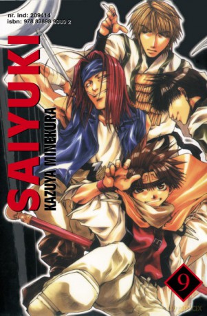 Saiyuki tom 9 - Kazuya Minakura [KSIĄŻKA]