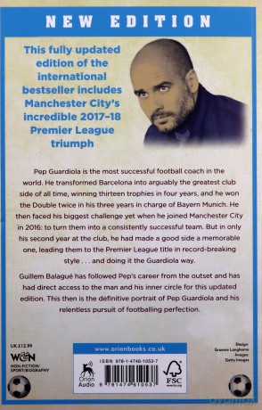 Pep Guardiola: Another Way of Winning: The Biography - Guillem Balague [KSIĄŻKA]