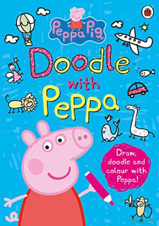Peppa Pig: Doodle with Peppa - Peppa Pig [KSIĄŻKA]
