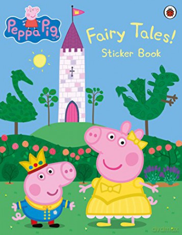 Peppa Pig: Fairy Tales! Sticker Book - Peppa Pig [KSIĄŻKA]