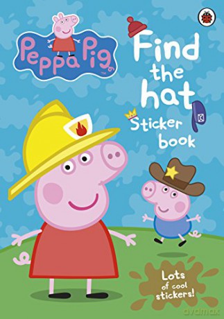 Peppa Pig: Find the Hat Sticker Book - Peppa Pig [KSIĄŻKA]