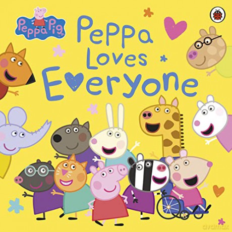 Peppa Pig: Peppa Loves Everyone - Peppa Pig [KSIĄŻKA]
