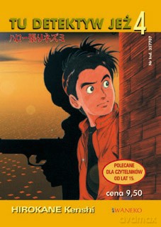 Tu Detektyw Jeż tom 4 - Kenshi Hirokane [KSIĄŻKA]