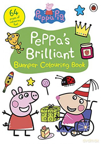 Peppa Pig: Peppa's Brilliant Bumper Colouring Book - Peppa Pig [KSIĄŻKA]