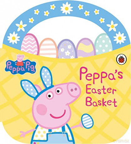 Peppa Pig: Peppa's Easter Basket Shaped Board Book - Peppa Pig [KSIĄŻKA]