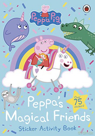 Peppa Pig: Peppa's Magical Friends Sticker Activity - Peppa Pig [KSIĄŻKA]