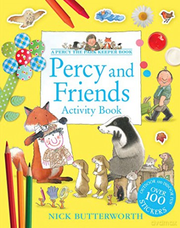 Percy and Friends Activity Book: Packed with fun things to do - for all the family! (Percy the Park Keeper) - Nick Butterworth [KSIĄŻKA]