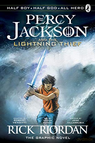 Percy Jackson and the Lightning Thief - The Graphic Novel (Book 1 of Percy Jackson) (Percy Jackson Graphic Novels, 1) - Rick Riordan [KSIĄŻKA]