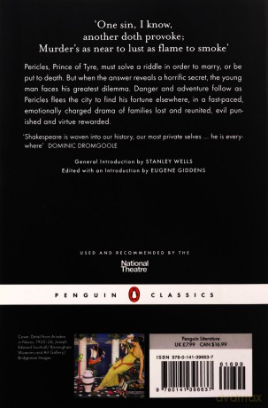 Pericles - William Shakespeare [KSIĄŻKA]