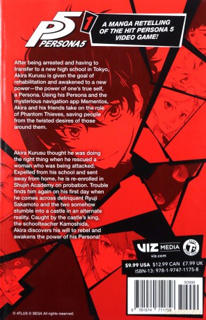 Persona 5 vol 1: Volume 1 - Hisato Murasaki [KSIĄŻKA]