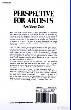 Perspective for Artists (Dover Art Instruction) - Rex Vicat Cole [KSIĄŻKA]