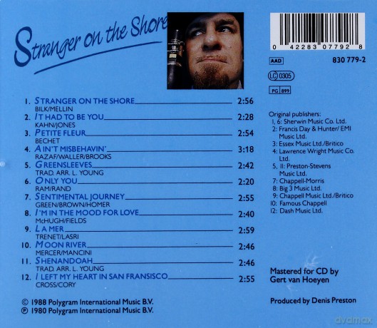 Acker Bilk: Stranger On The Shore [CD]