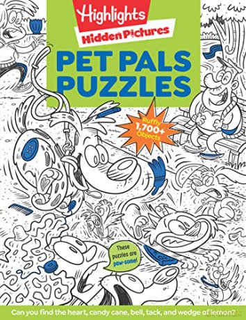 Pet Pals Puzzles (Highlights Hidden Pictures) - Highlights Press Editors [KSIĄŻKA]