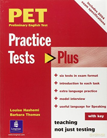 PET Practice Tests Plus with Key New Edition: Practice Tests - Louise Hashemi [KSIĄŻKA]
