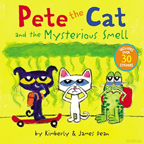 Pete the Cat and the Mysterious Smell - James Dean [KSIĄŻKA]