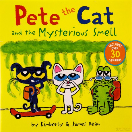 Pete the Cat and the Mysterious Smell - James Dean [KSIĄŻKA]