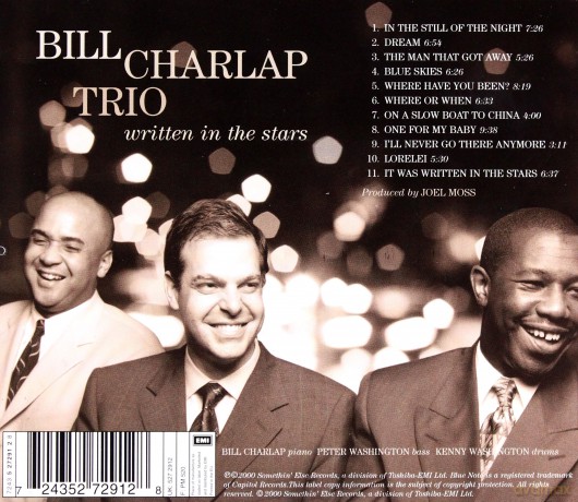 Bill Charlap Trio: Written In The Stars [CD]