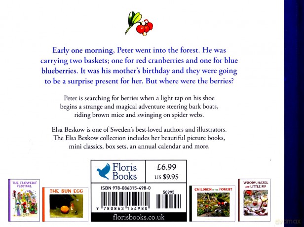 Peter in Blueberry Land: Mini Edition - Elsa Beskow [KSIĄŻKA]