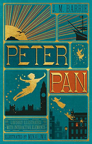 Peter Pan (MinaLima Edition) (lllustrated with Interactive Elements): J. M. Barrie - J. M Barrie [KSIĄŻKA]