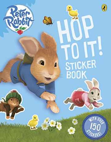 Peter Rabbit Animation: Hop to It! Sticker Book - Frederick Warne [KSIĄŻKA]